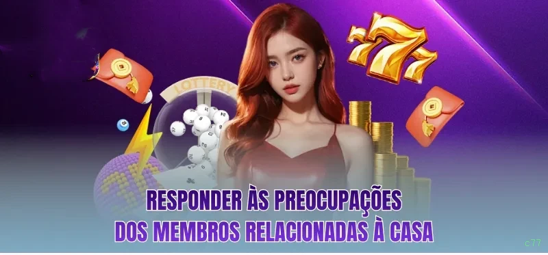 Configurações úteis dentro do app c77